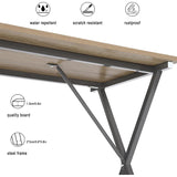 The computer table